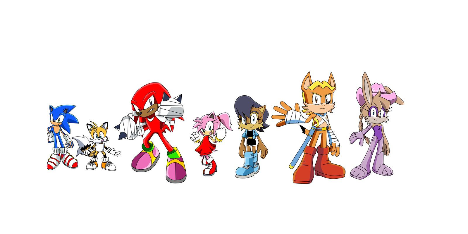 Sonic Genesis Motion Comic Art Episodes 2-10 (20$ Per Episode)