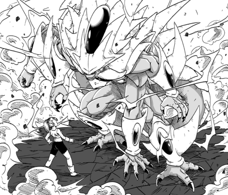 Dragon Ball Multiverse: Son Bra vs King Cold