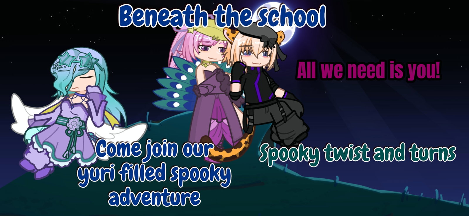 Beanth the school staircase