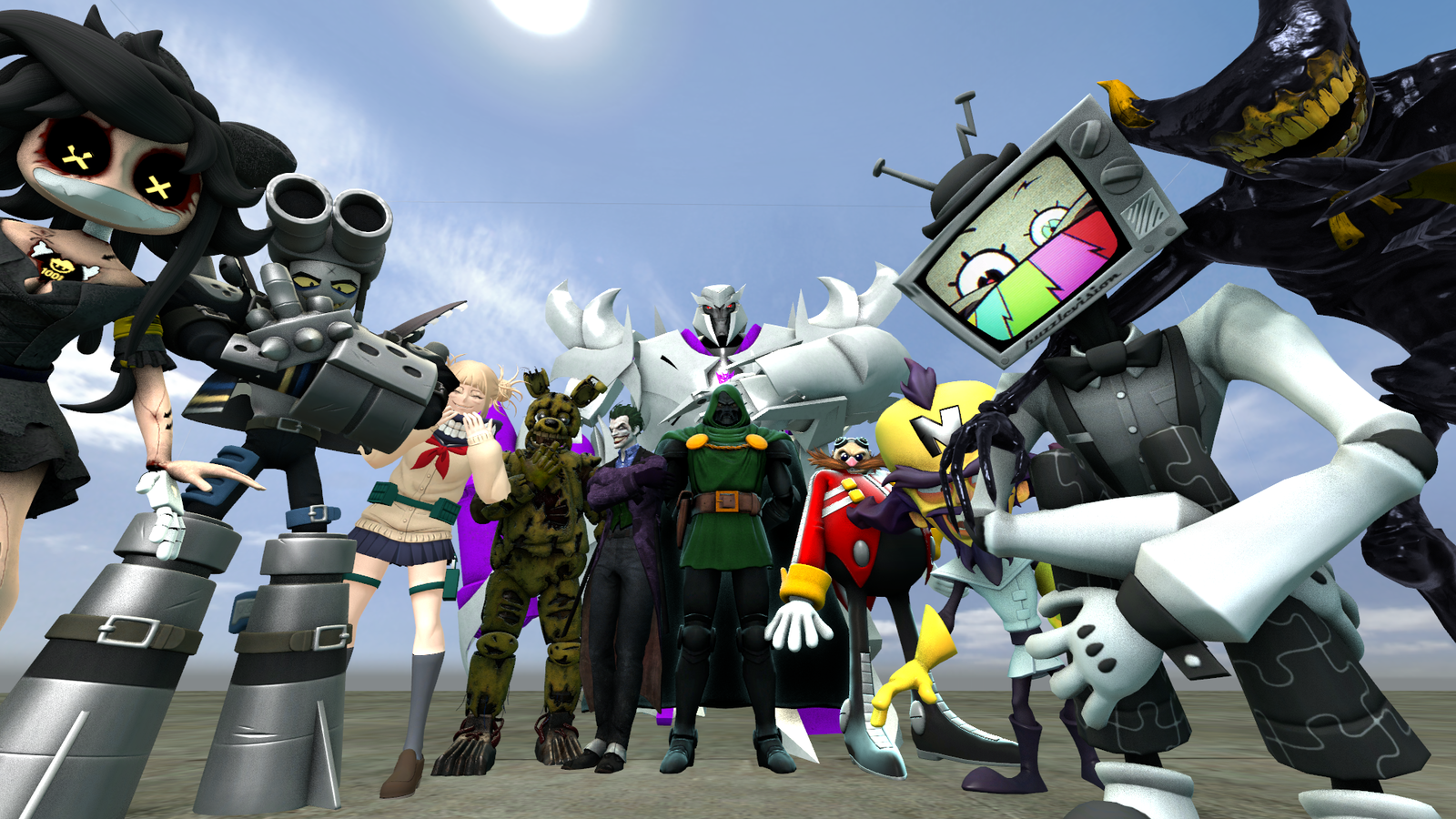 The Villains lair (The SFM series)