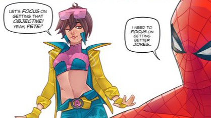 Spider man Jokes with Jubilee ( Marvel rivals Comic Dub )
