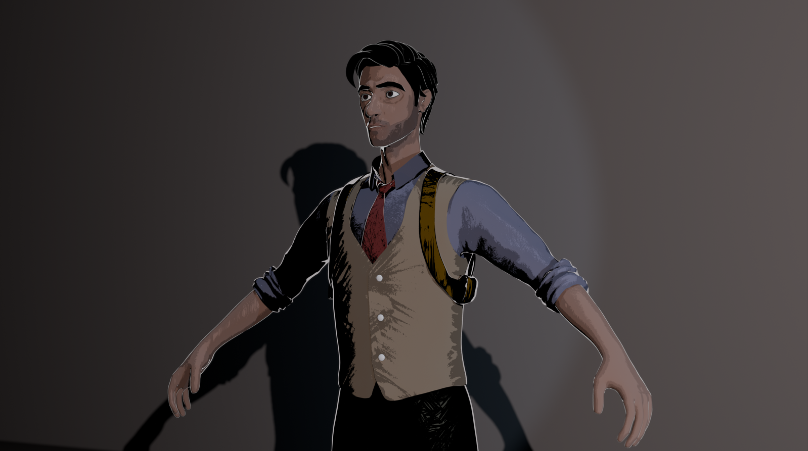 Room 566 - 3D Noir Animation 