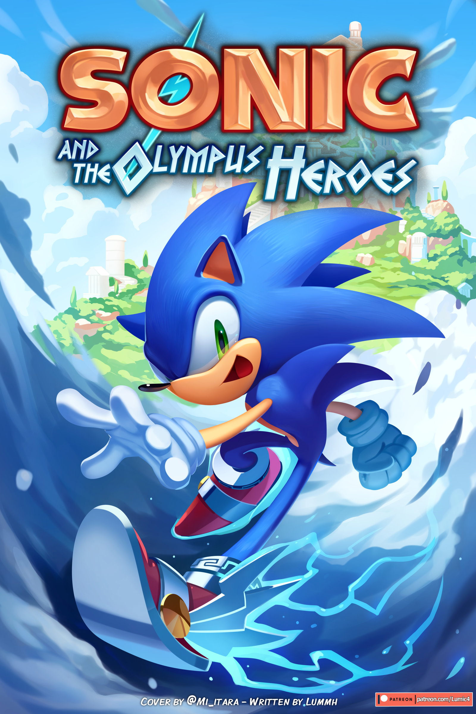 Sonic And The Olympus Heroes Prologue Comic Dub