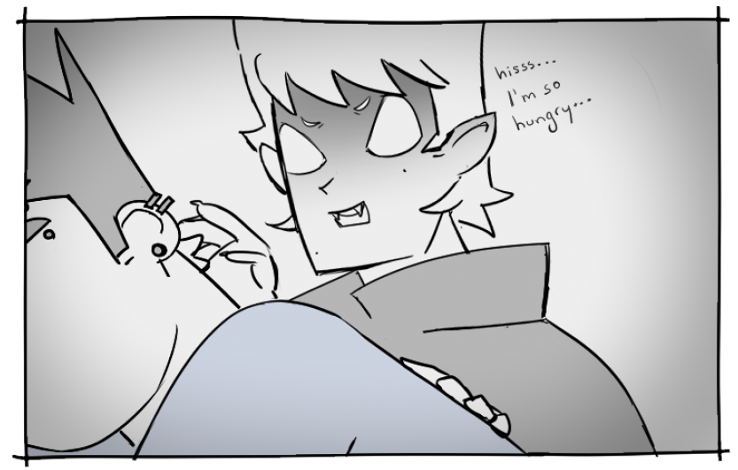 Eddsworld mini-comic dub: Starving Vampire [Matt, Edd, Tom and Tord]]