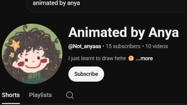 VA role! -- YouTube channel animated