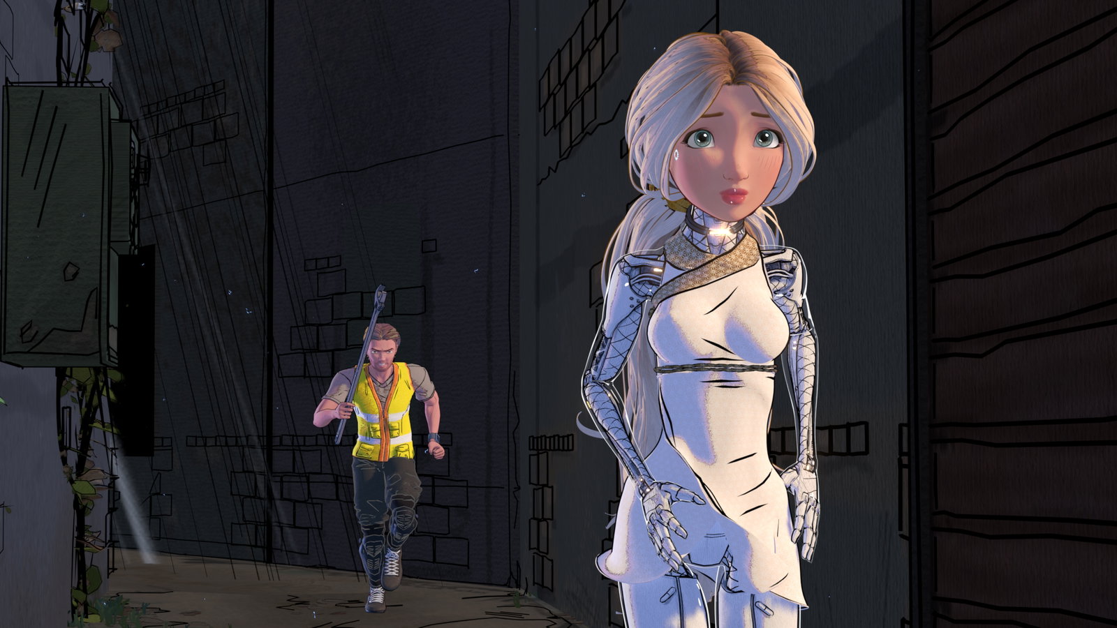 Alethia the Android: "Alleyway Escape"