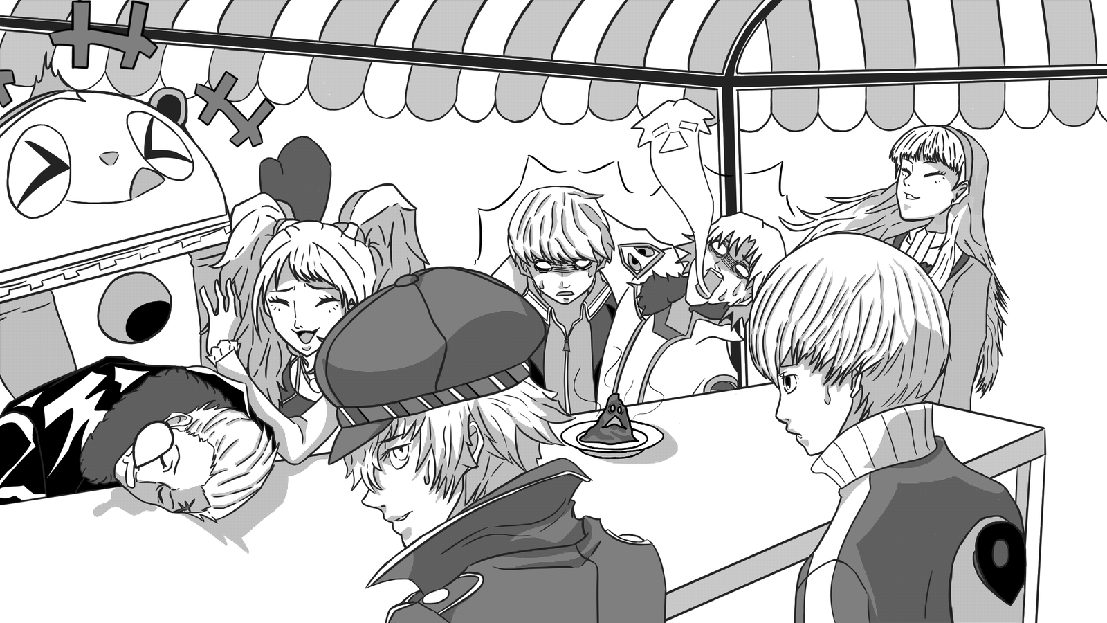 persona 4 fan comic