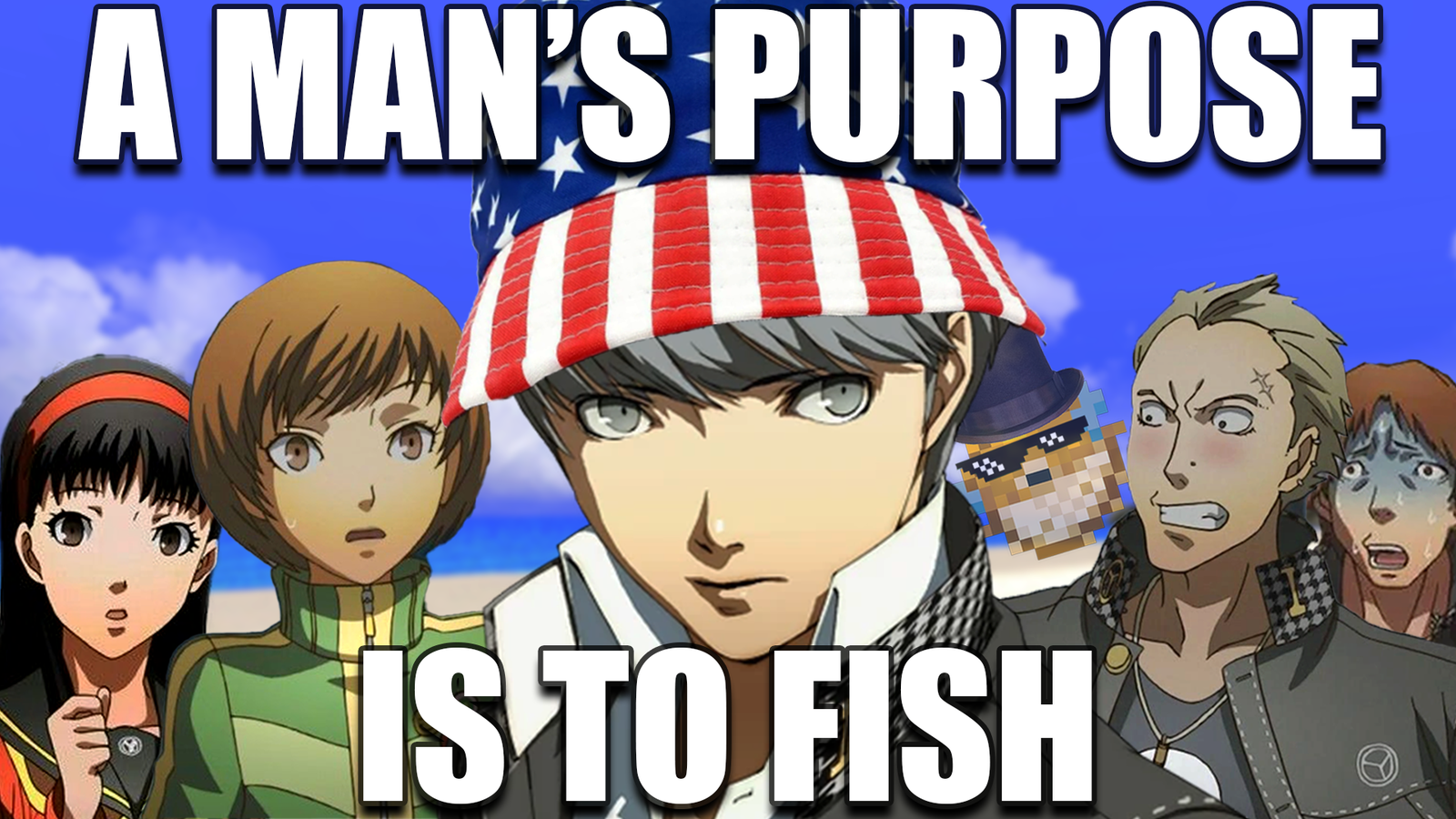 Narukami's Sacred Fish | Persona 4 Skit