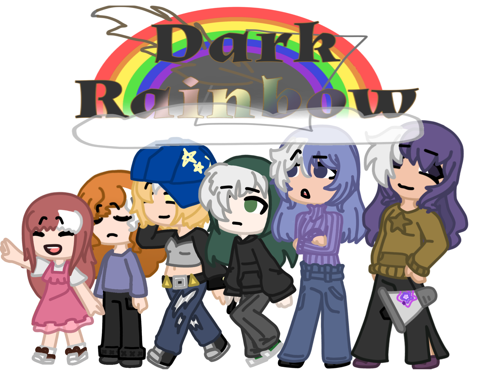Dark Rainbow: A voice acted gacha series!! |13+| |unpaid| |long term project|