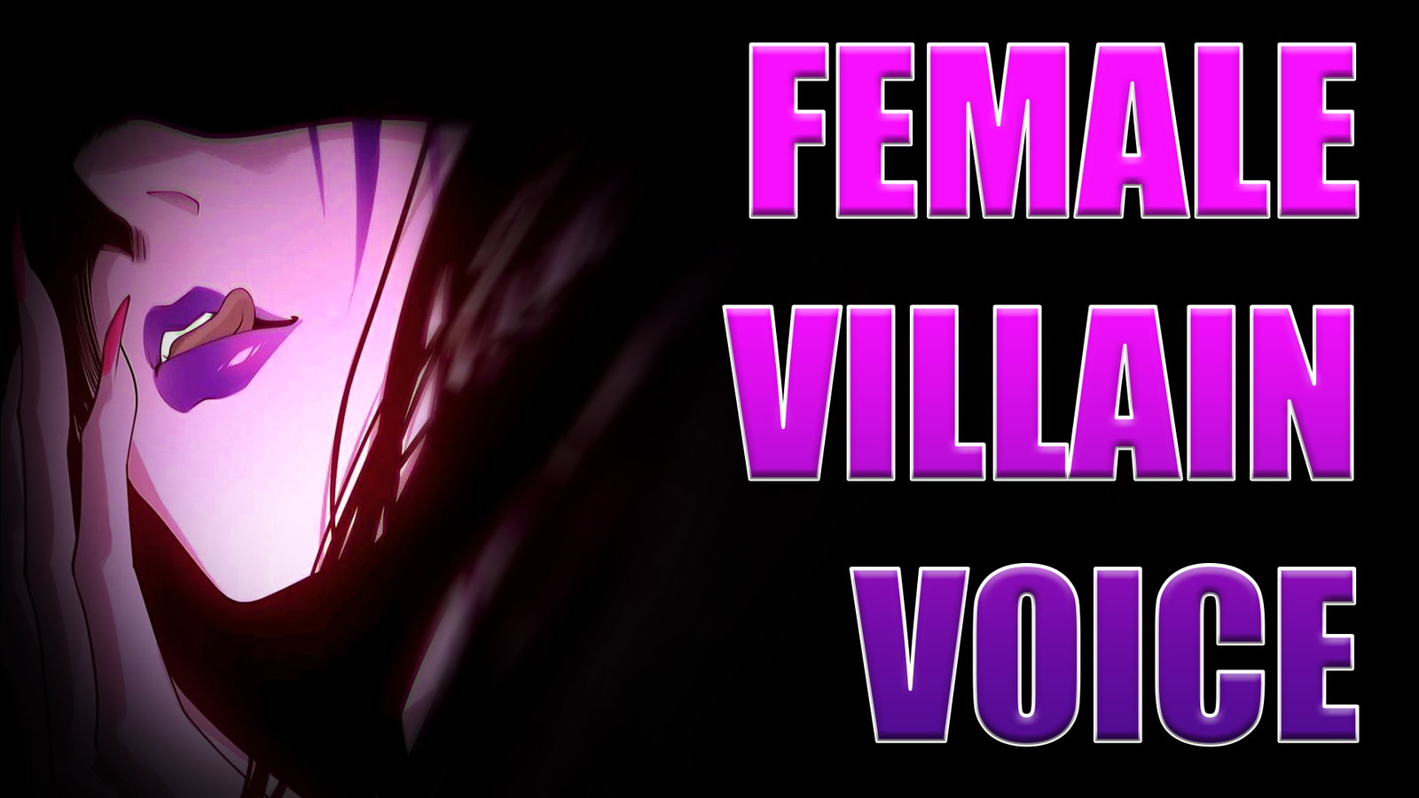 [paid] female villain voice needed