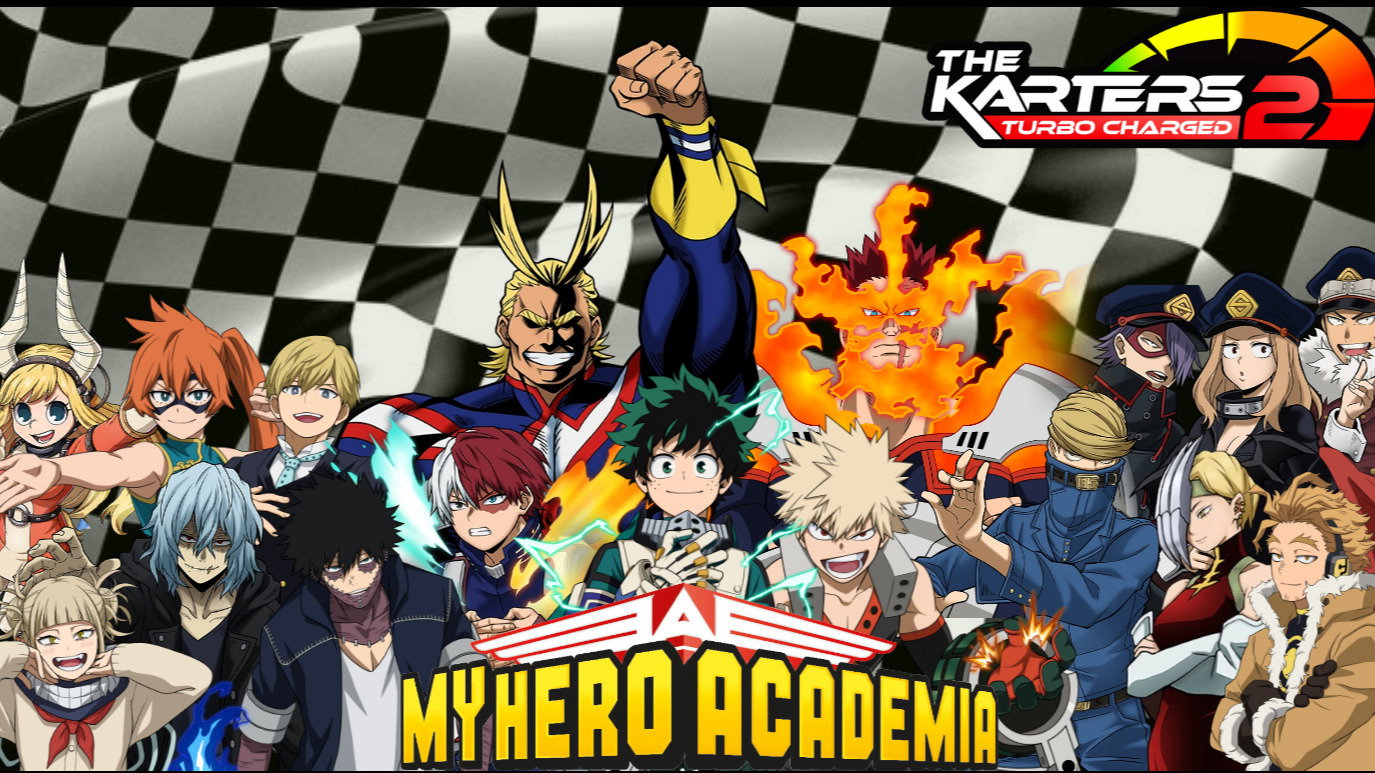 my hero kart (my hero academia kart racing game mod)