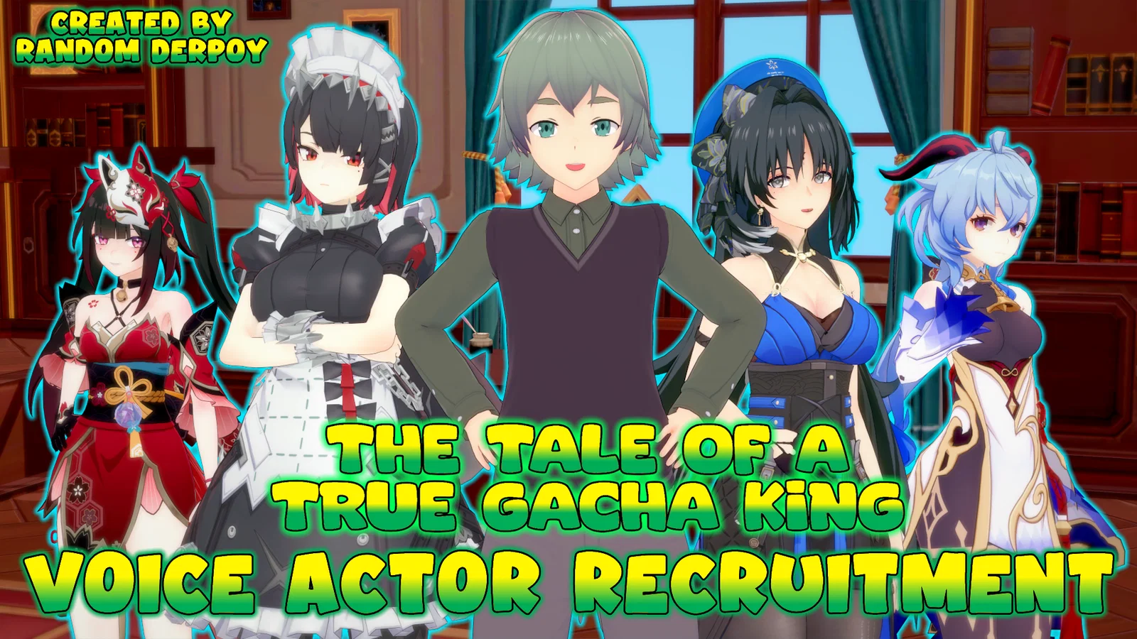 The Tale of a True Gacha King (Videogame)(VA's Needed)(NSFW)