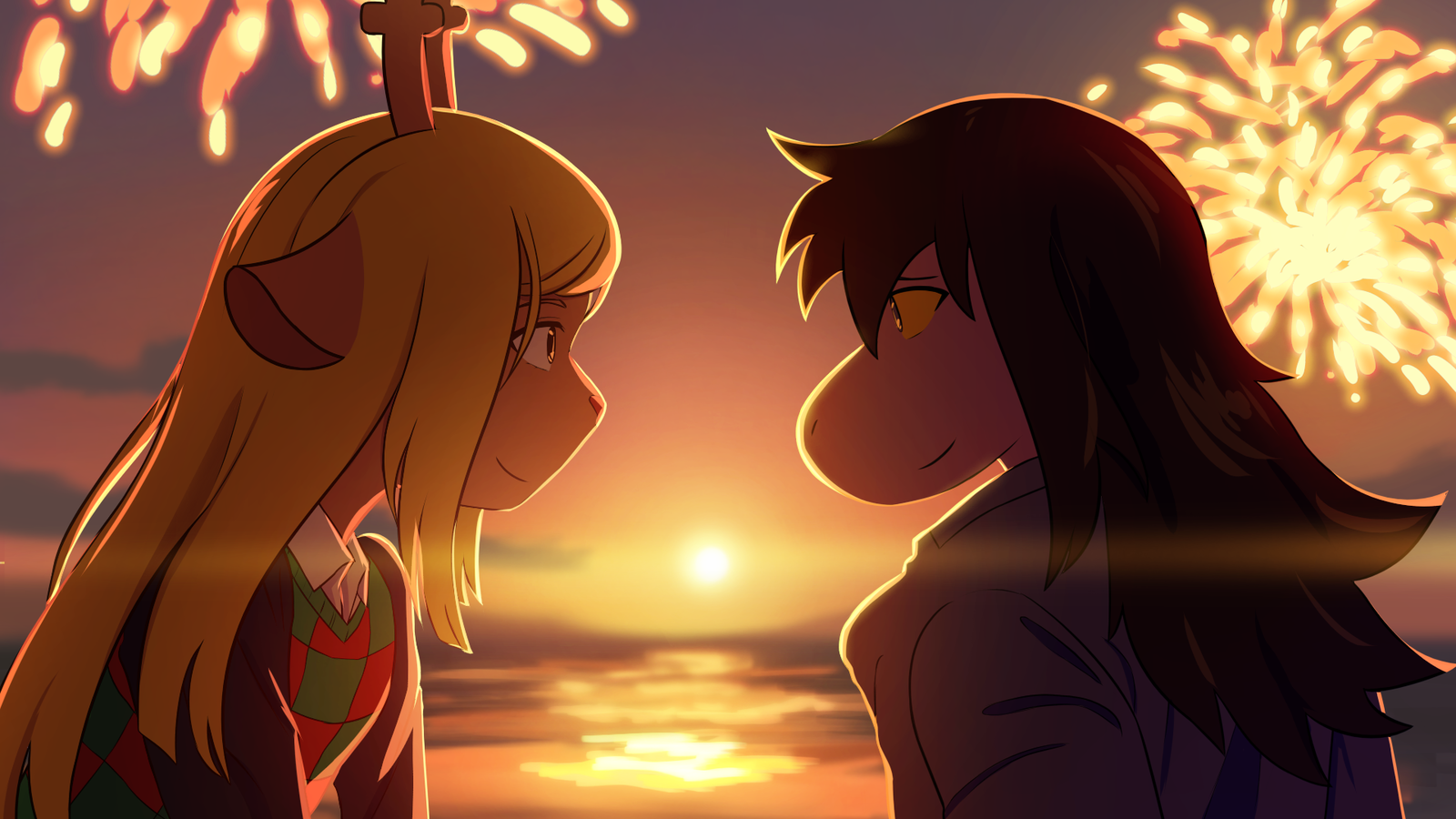 i guess i'm in love | a deltarune animatic
