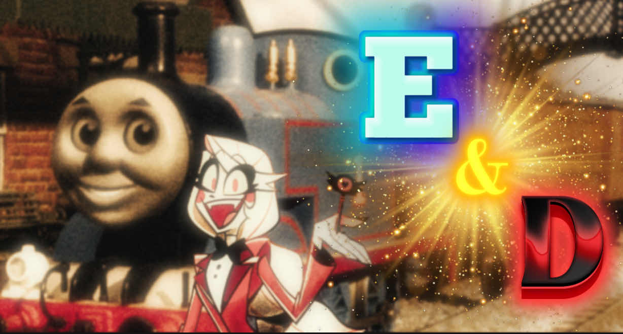 Hazbin Hotel x Thomas the Tank Engine Crossover Project