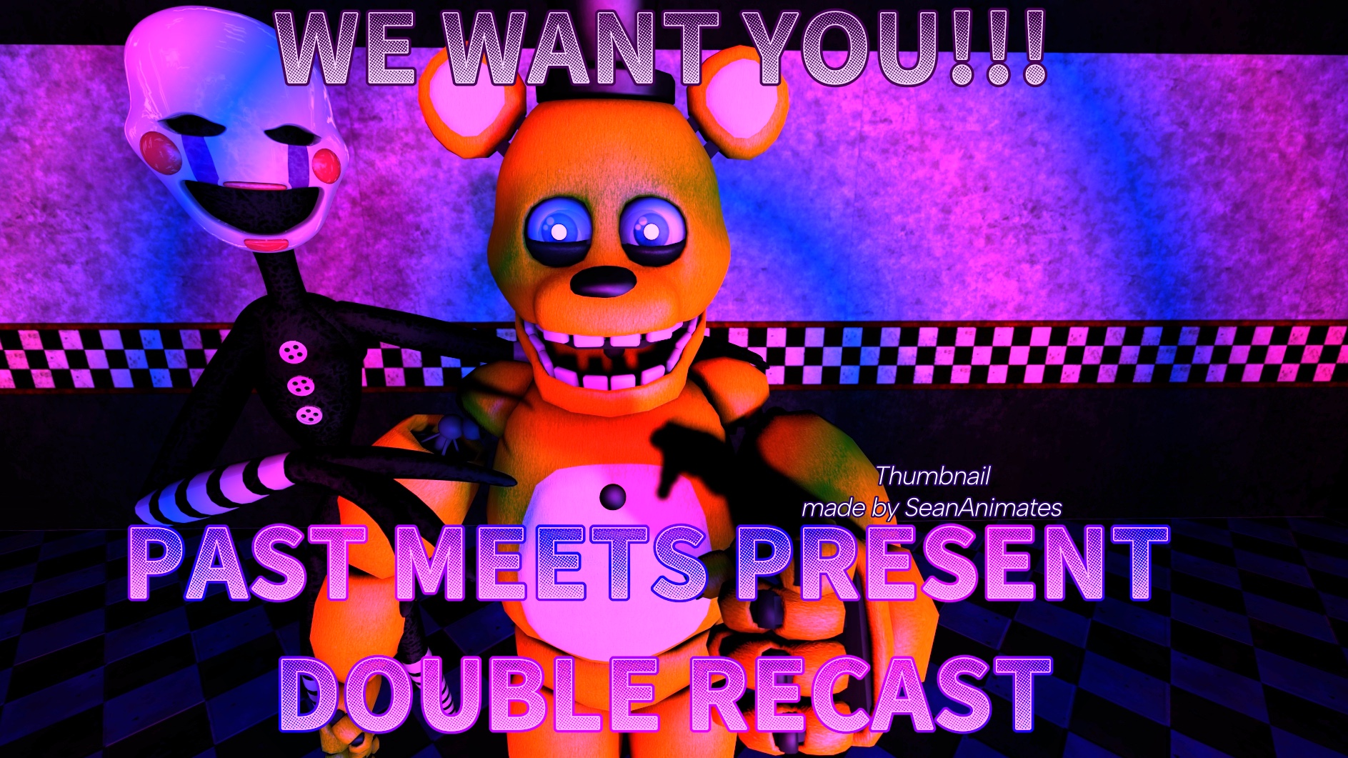 PMP: NEW AUDITIONS: spring Freddy and the marionette