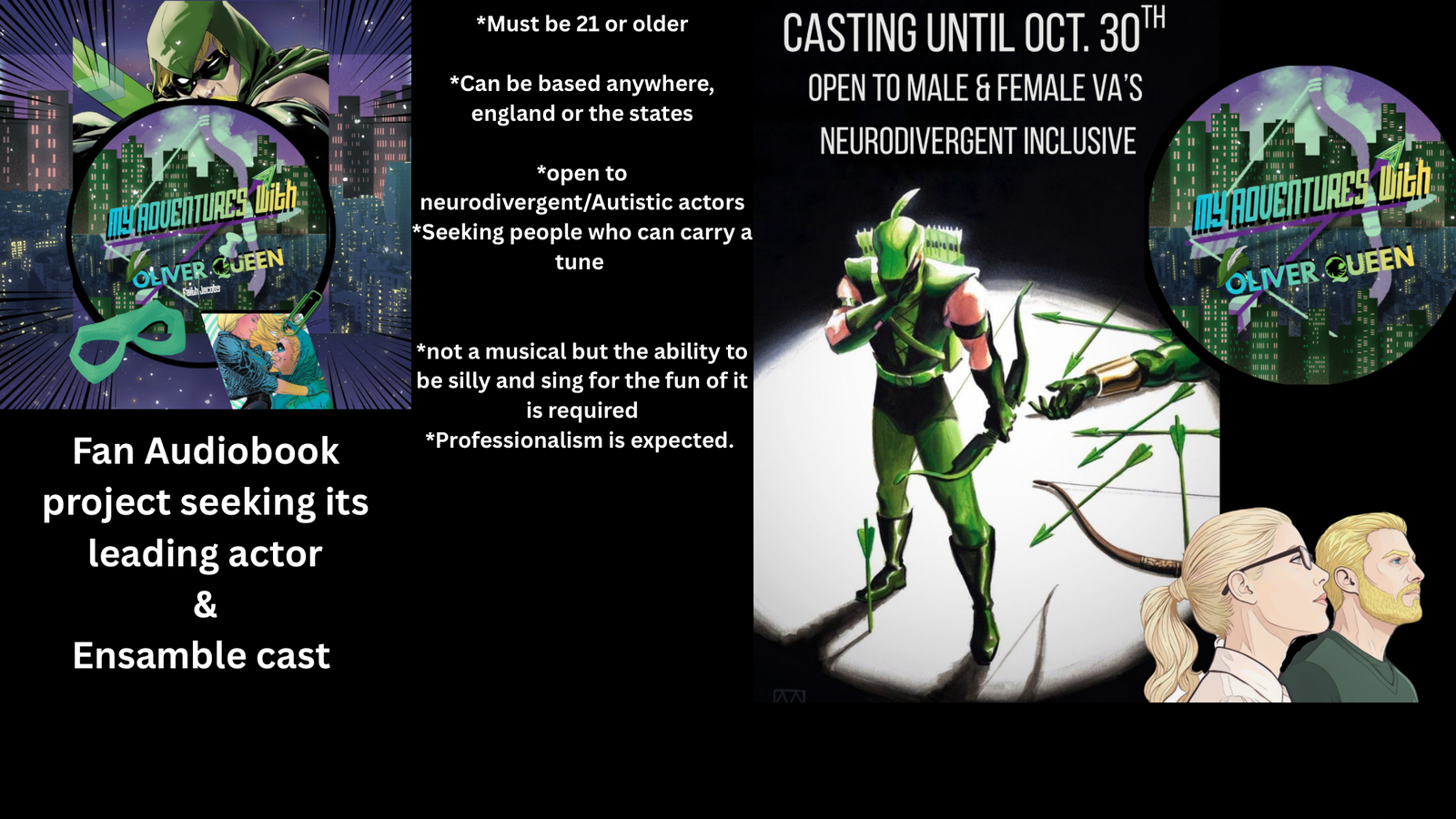 My adventures with Oliver Queen a fan audio drama 