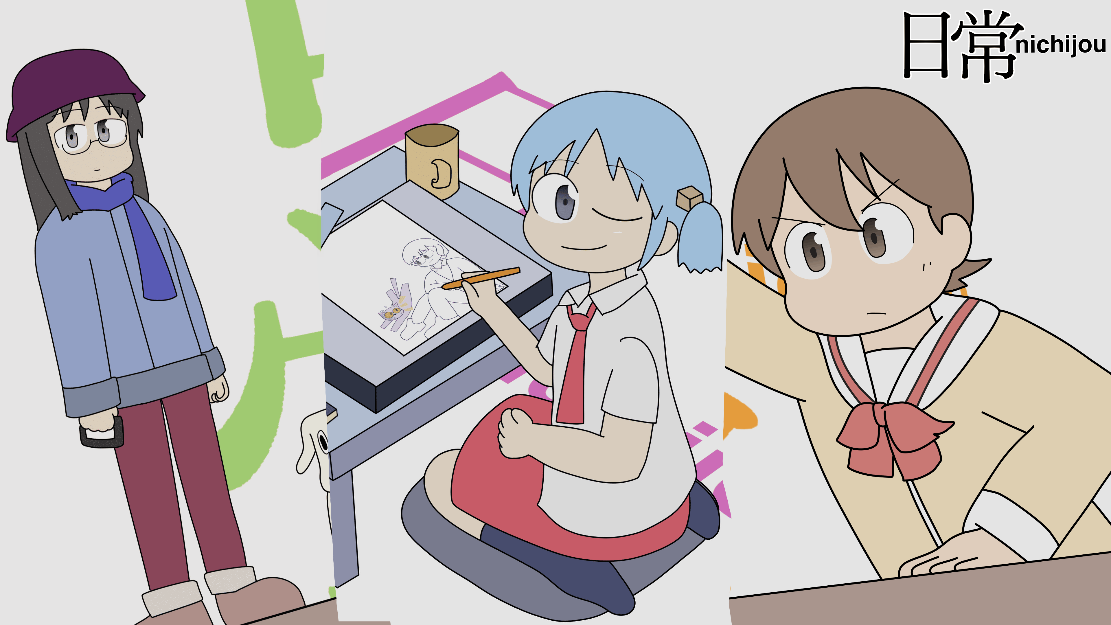 Mata, Nichijou/Nichi2 (Fandub)