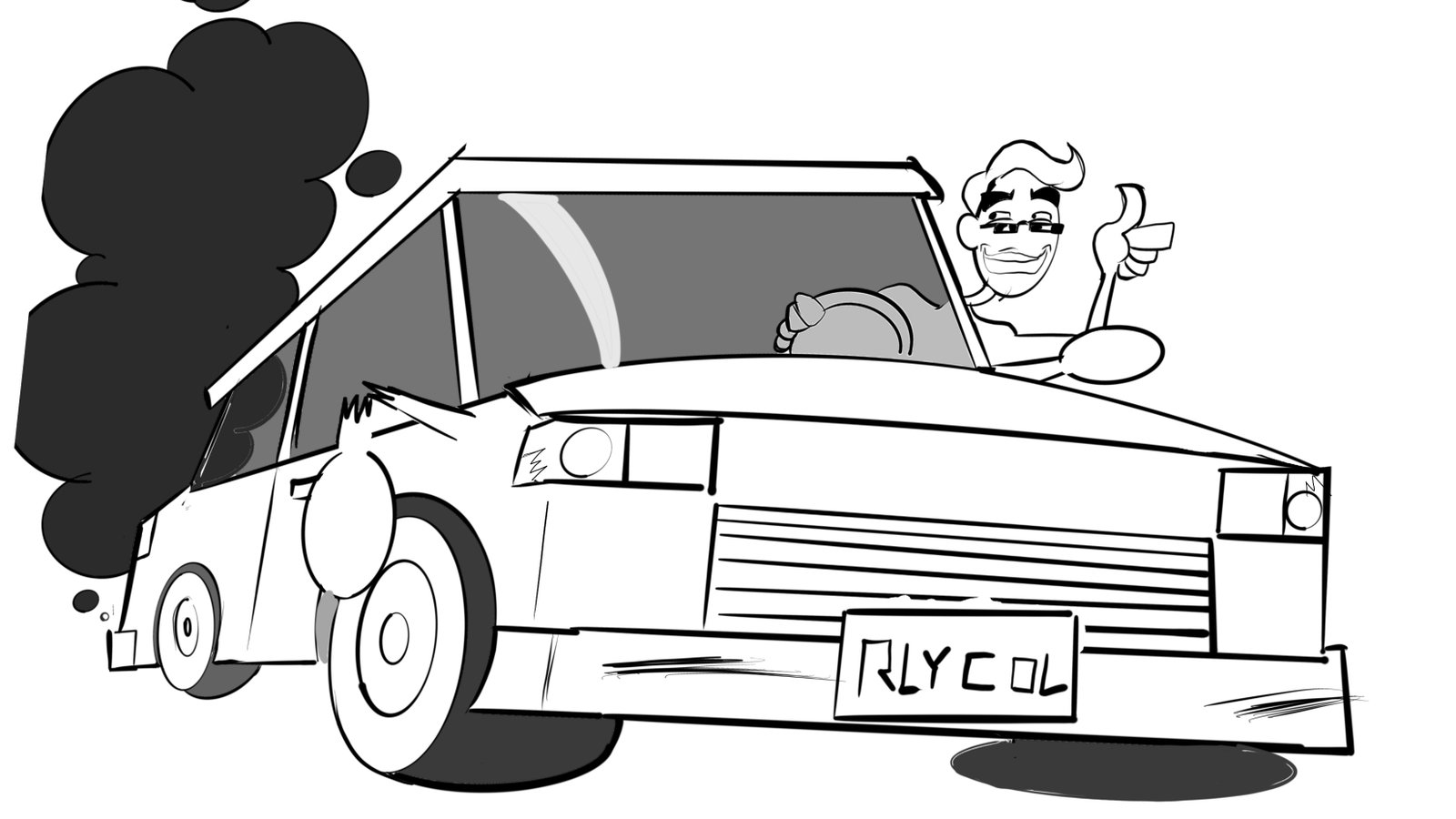 "Driving is Fun" Animated Short