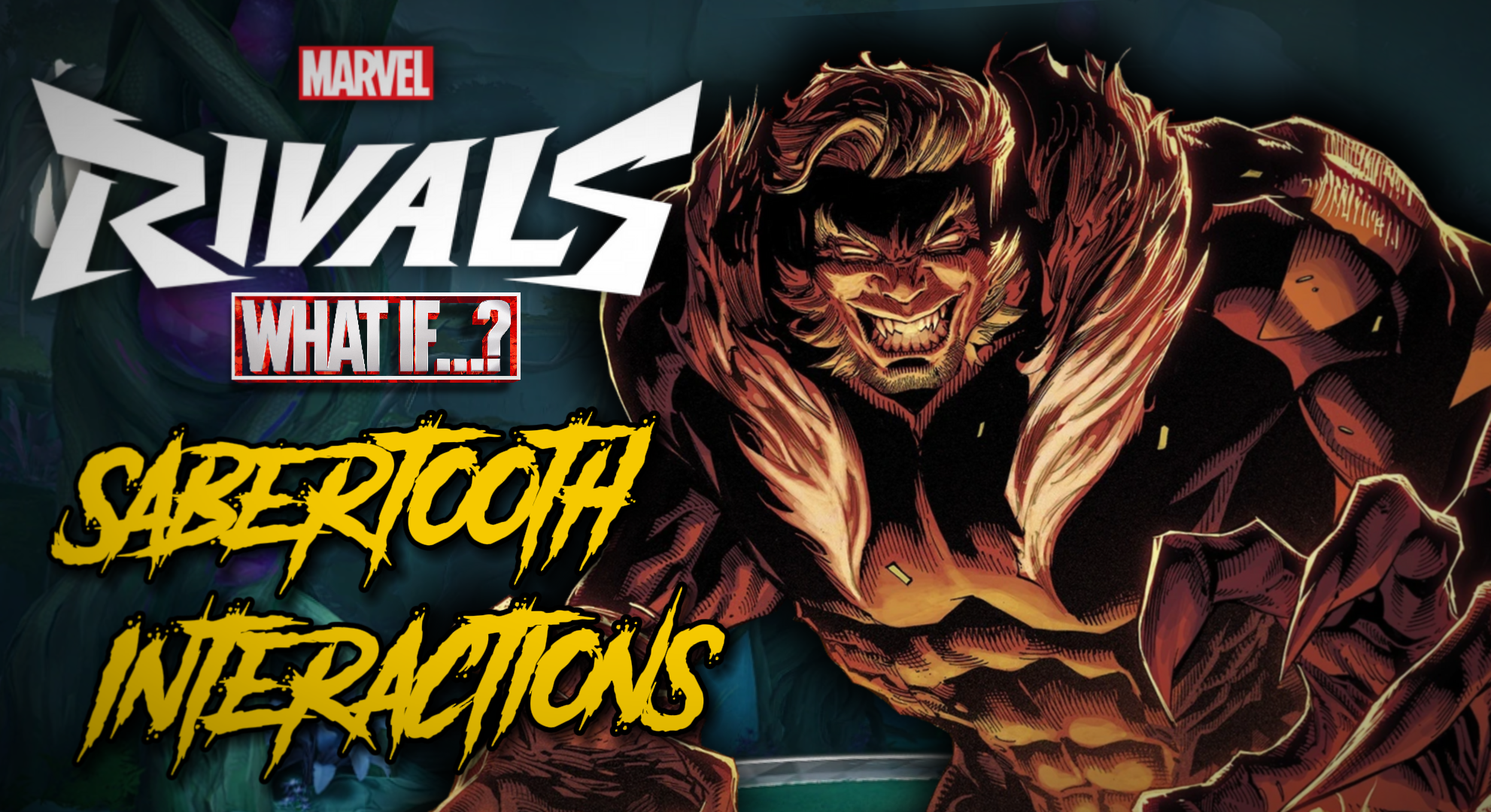 WHAT IF? Sabretooth was in Marvel Rivals