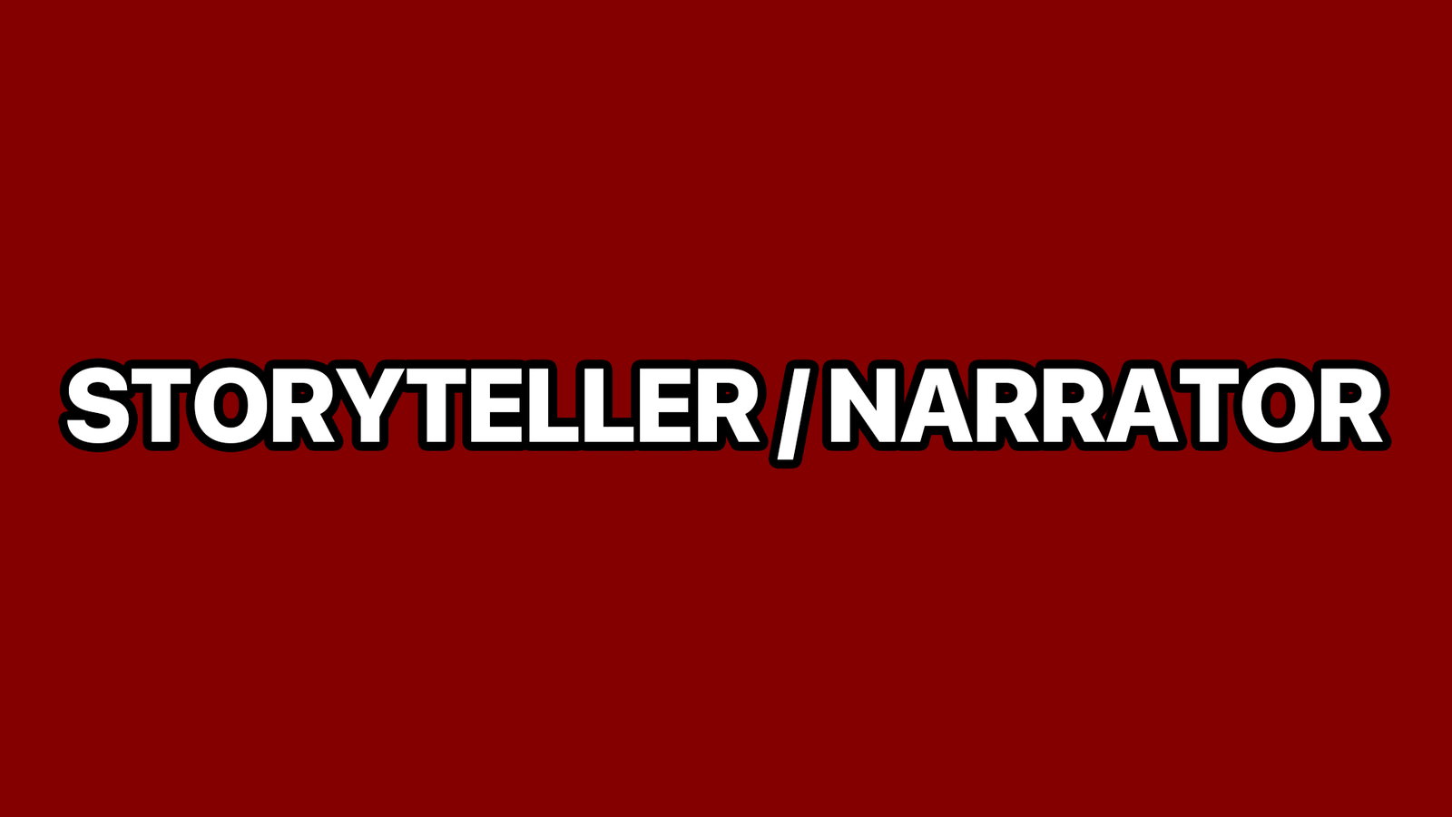 Storyteller