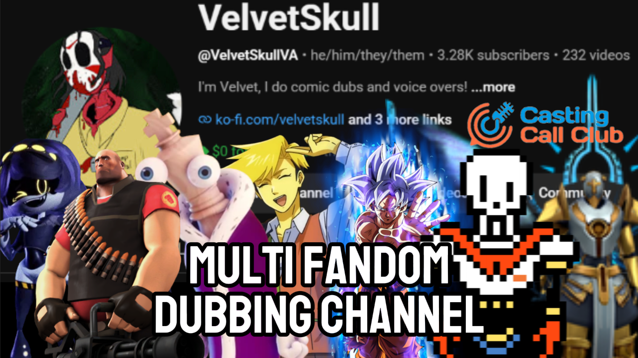 Multi-Fandom ComicDub Channel VelvetSkull 
