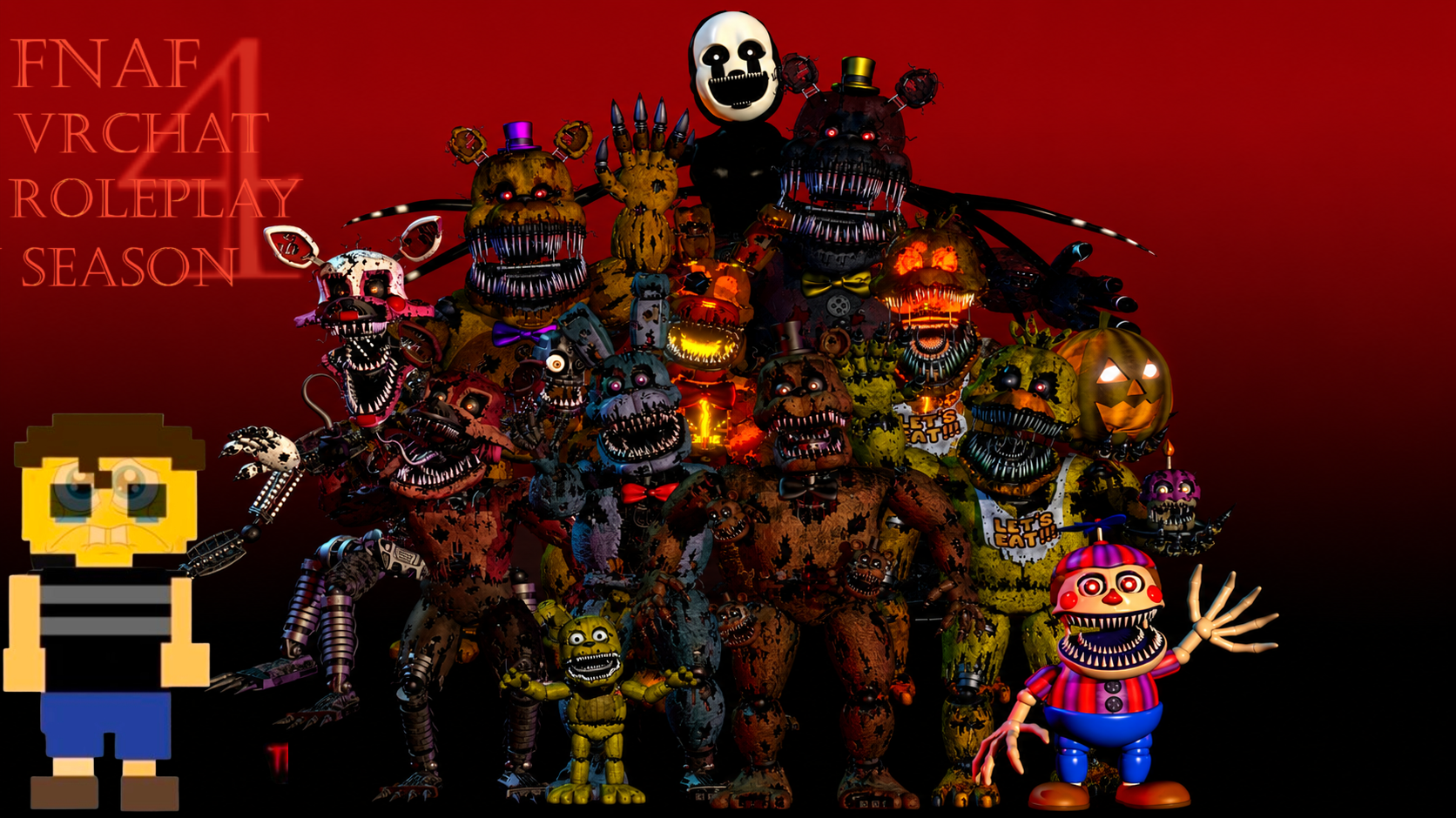 Fnaf 4 Vrchat Roleplay