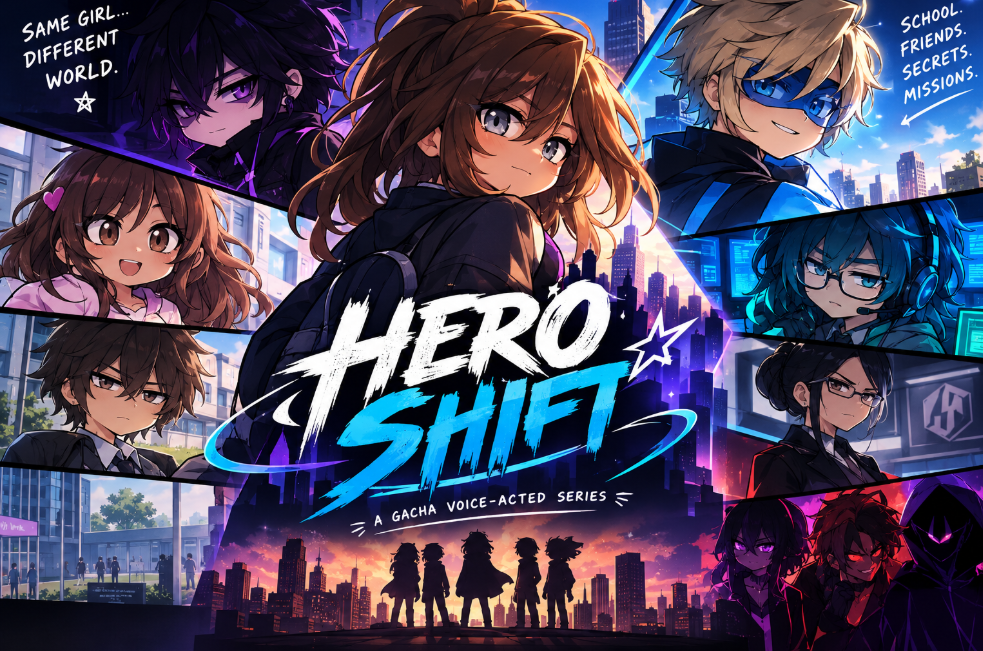 super sidekick-gacha voice acted series