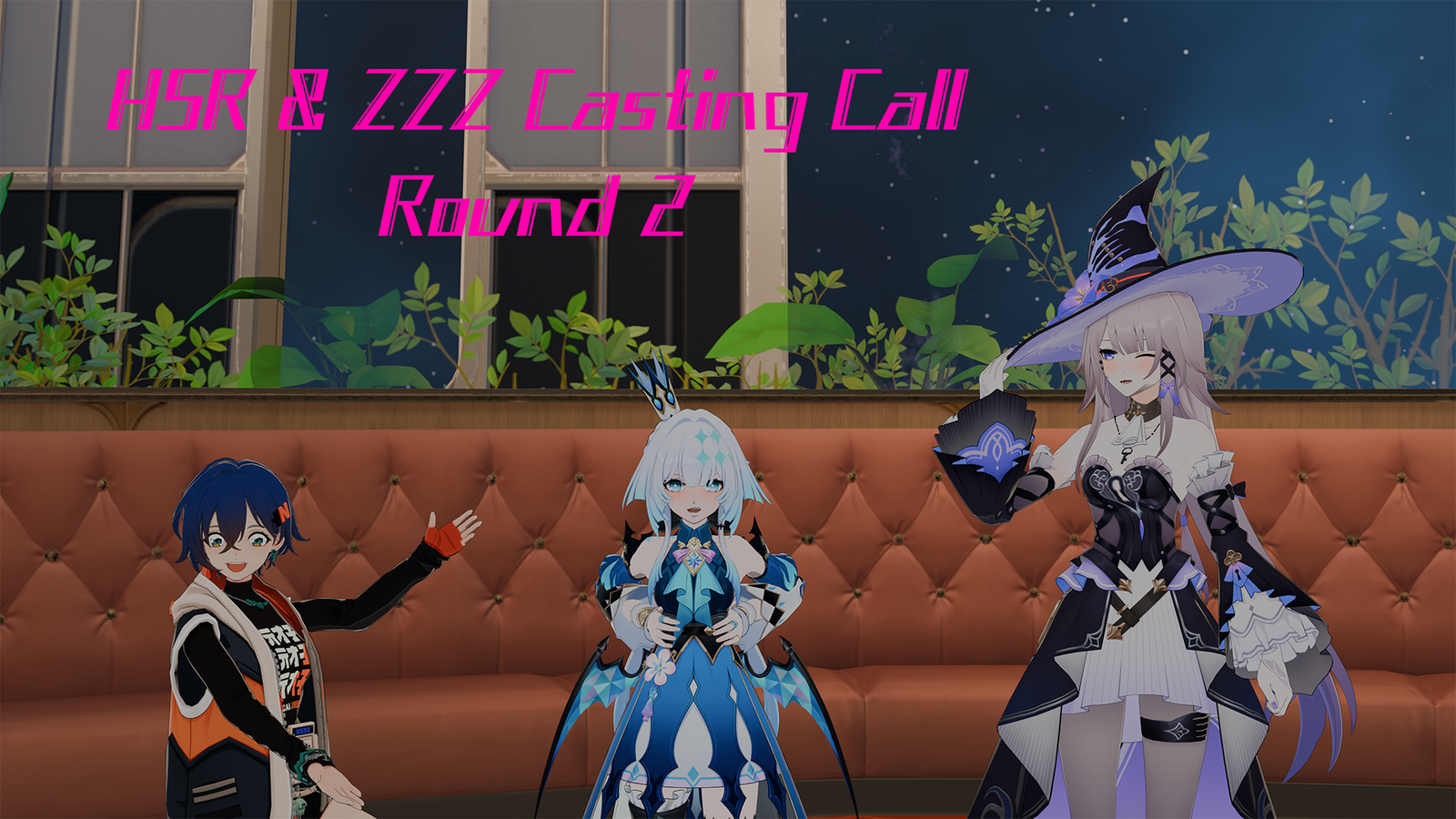 Adaptive Studio's Auditioning ZZZ and HSR characters Round 2