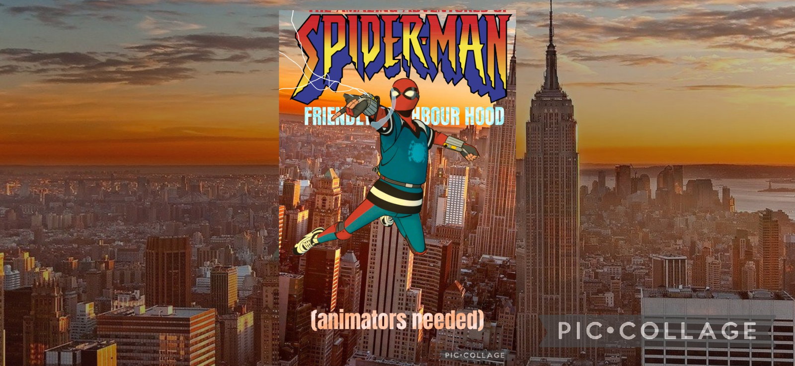 SPIDERMAN : FREINDLY NEIGHBOURHOOD ANIMATED MOVIE  ANIMATORS NEEDED BADLY AND JK SIMONS VOICE NEEDED