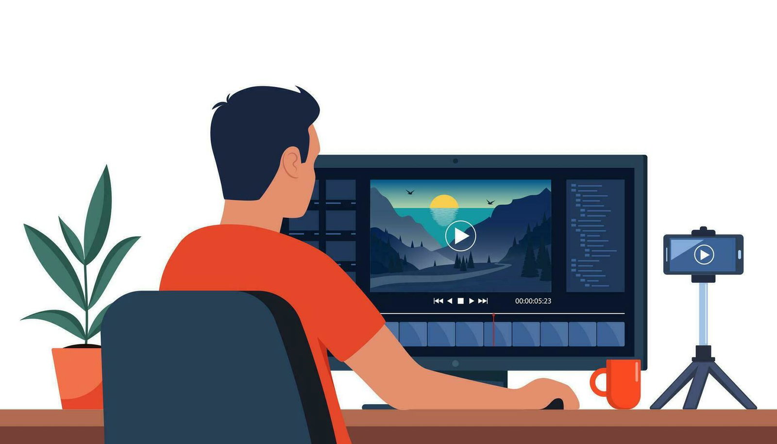 Video Editor for 2 Hour Long YouTube Videos on Disturbing Internet Topics