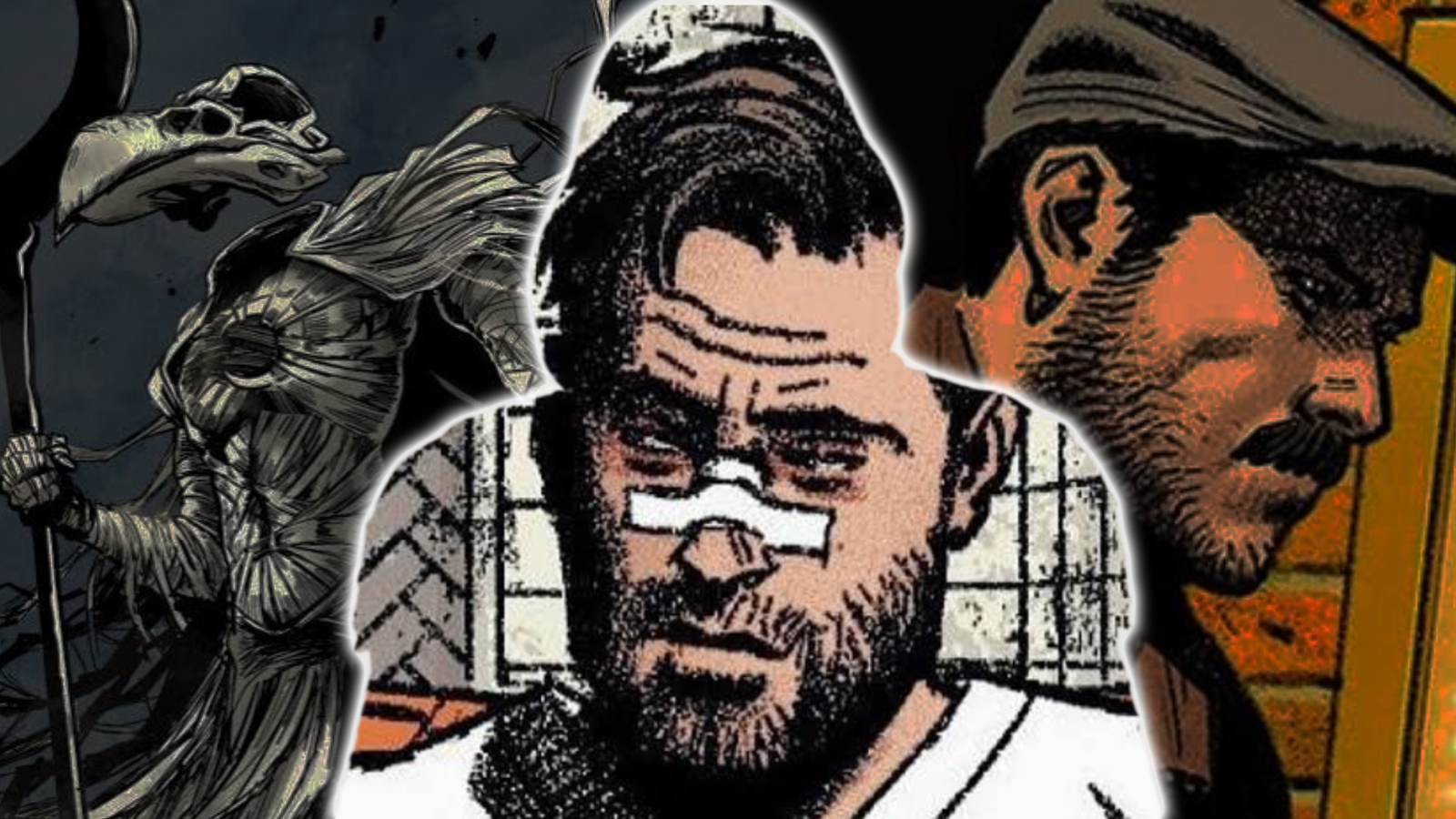 "The Beautiful, Shattered Mind of Moon Knight" (Comic Excerpt Sections)