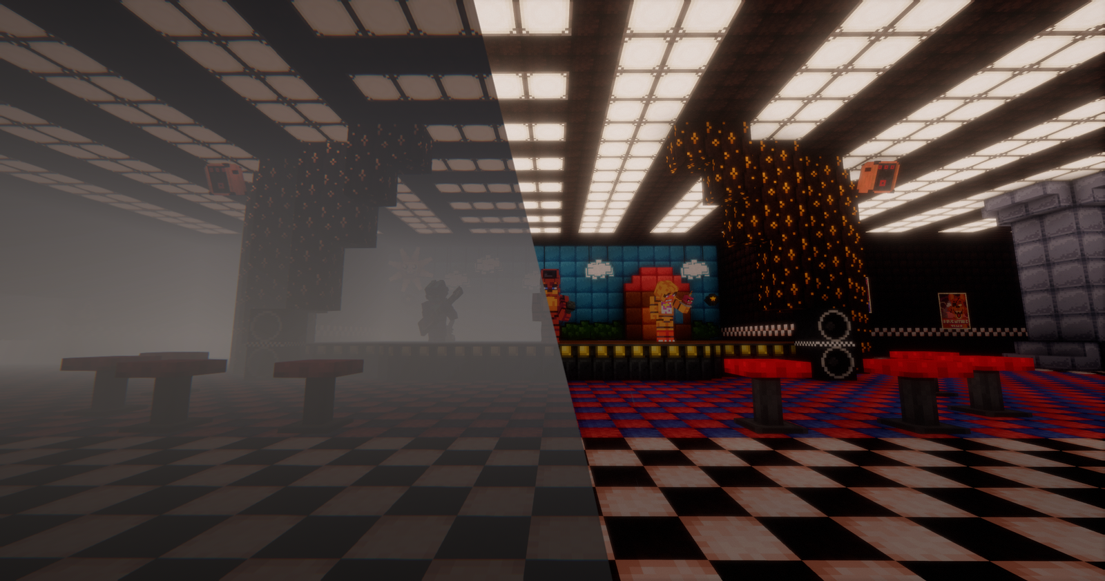 (Fnaf Minecraft Roleplay) a Shadow in time