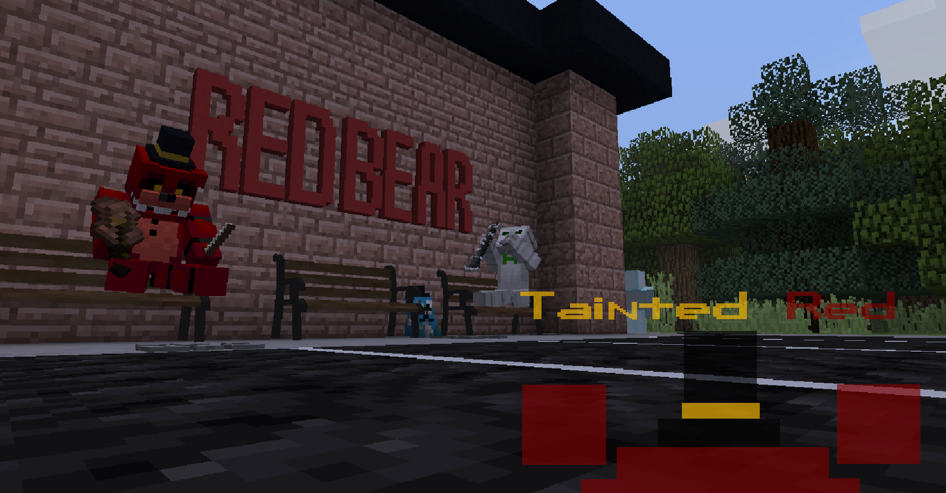 FNAF MINECRAFT | Tainted Red needed actors
