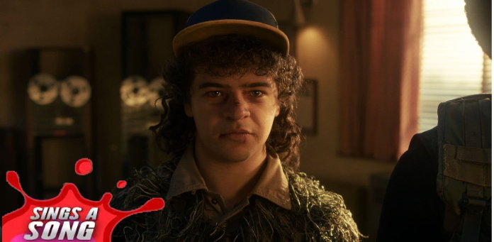 Dustin sings a song part 4 stranger things 