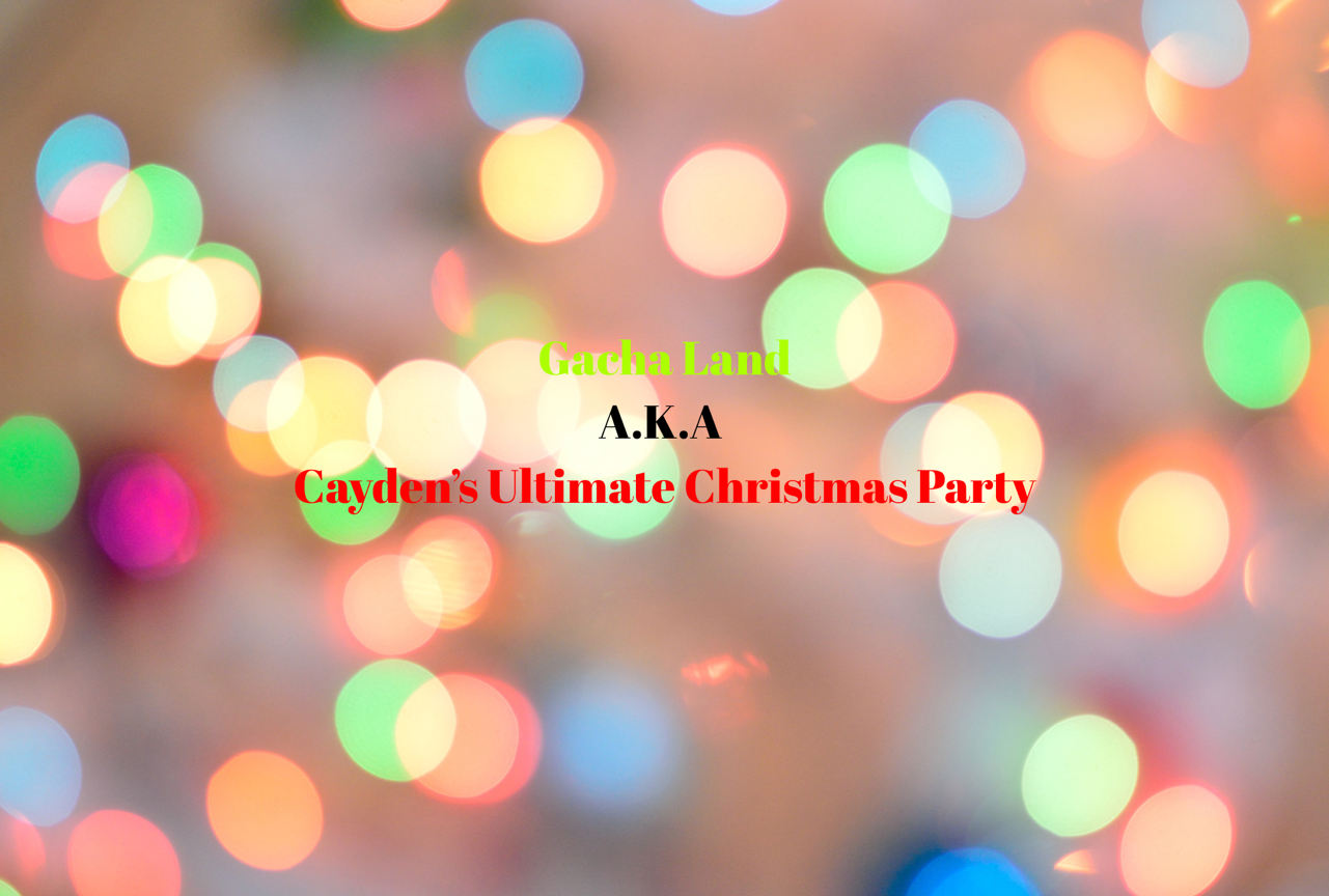 The Best Besties Gacha Christmas Collab Special