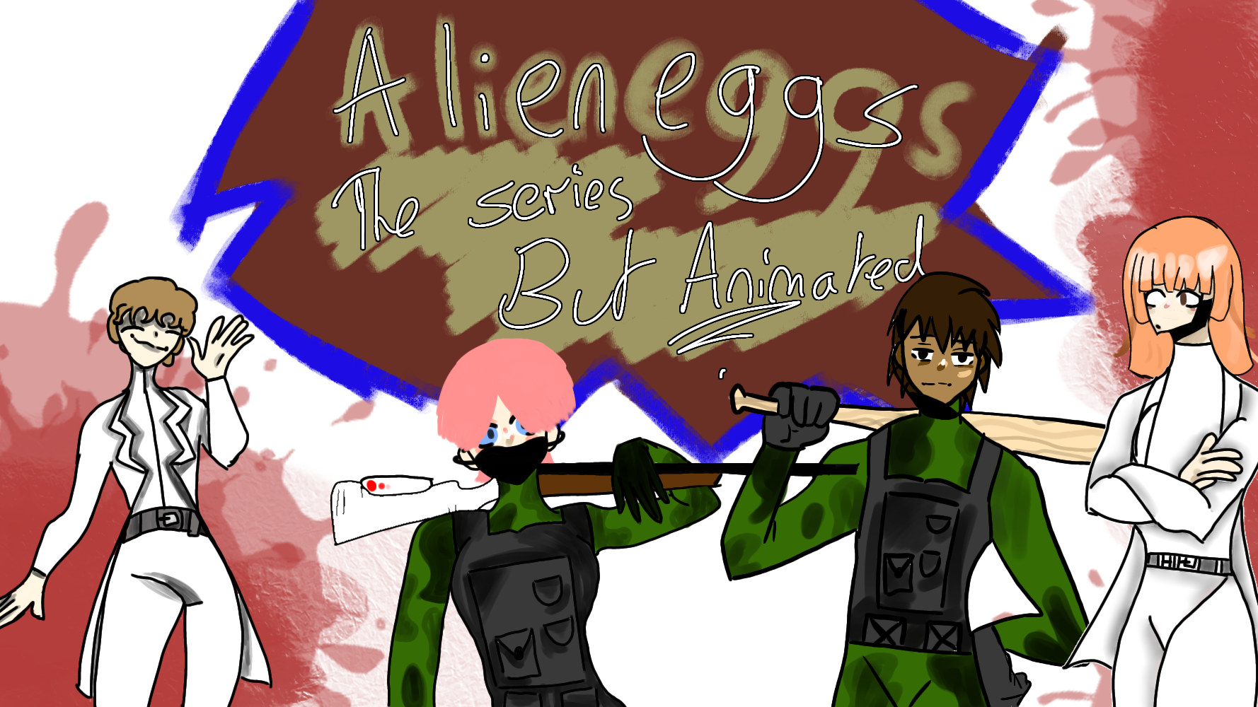 Alien eggs the series but animated