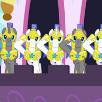 Two Guard Ponies [Recurring Antagonists] [VA(s)/Singer(s)]