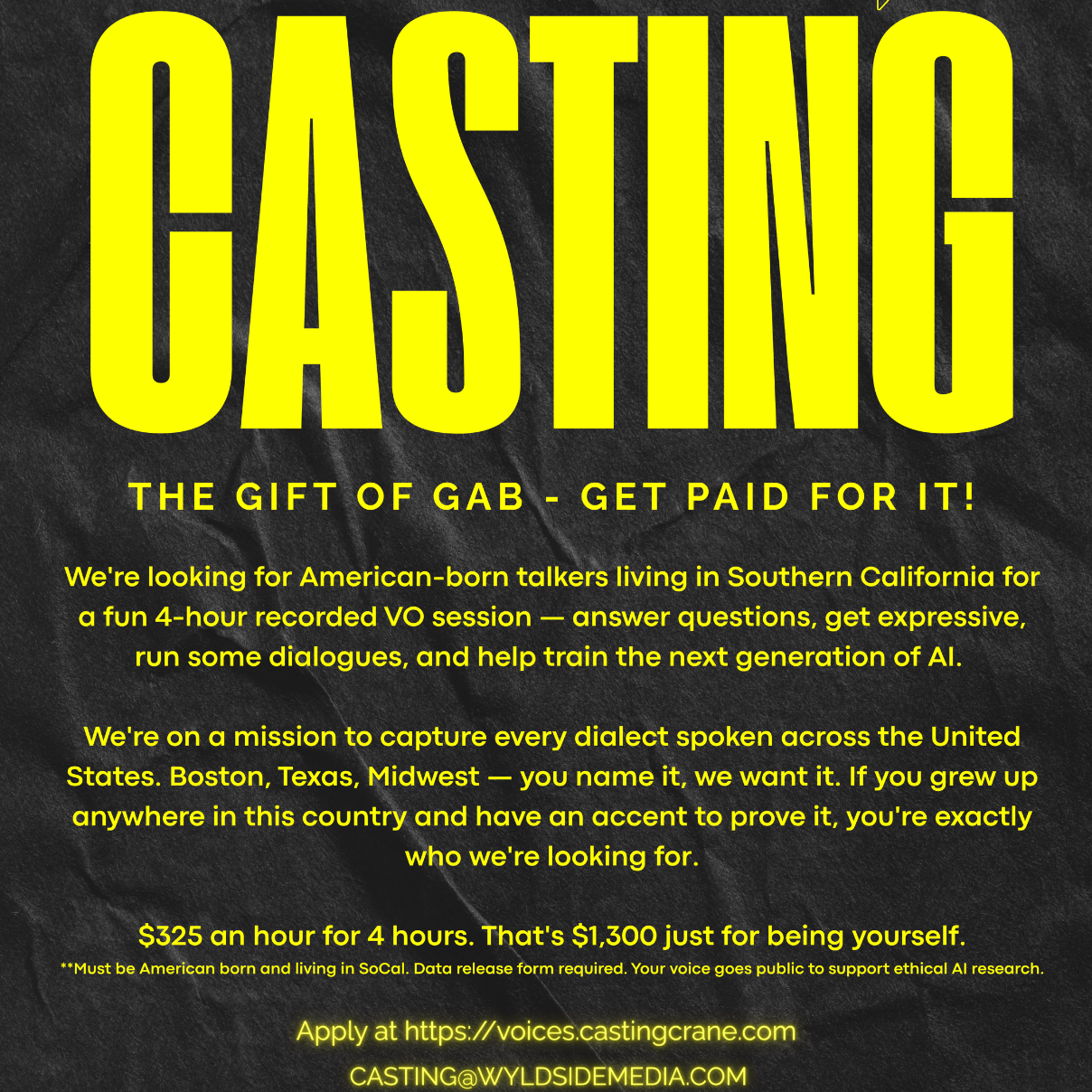 Sergey Rodchenko for Voice Actor - No Experience is OKAY | Casting Call ...