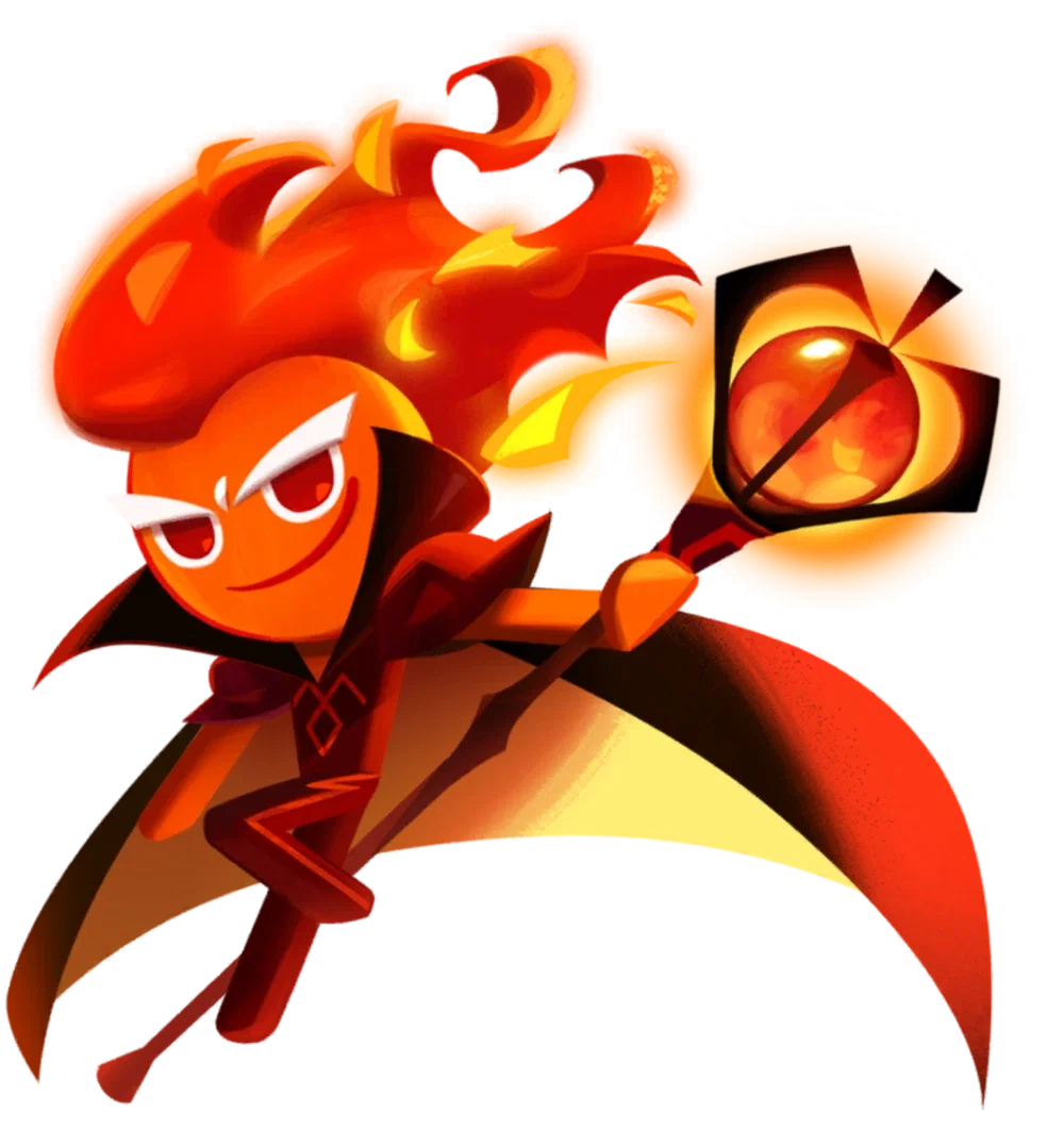 Fire spirit cookie