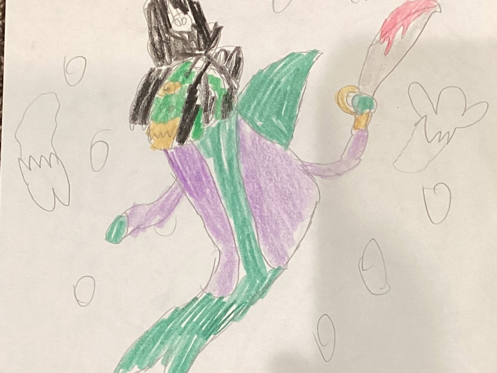 Captain shark cookie