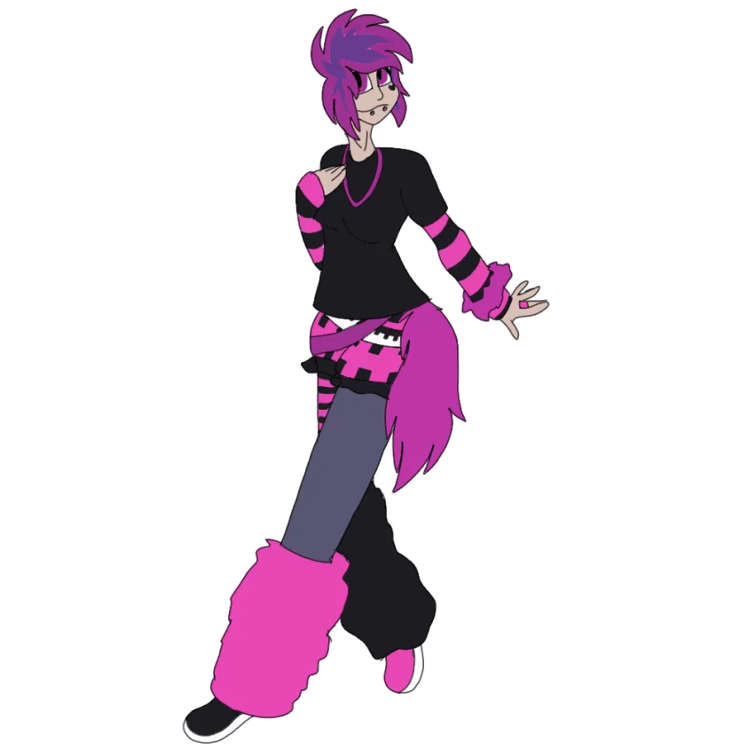 Blacky Pinkish 
