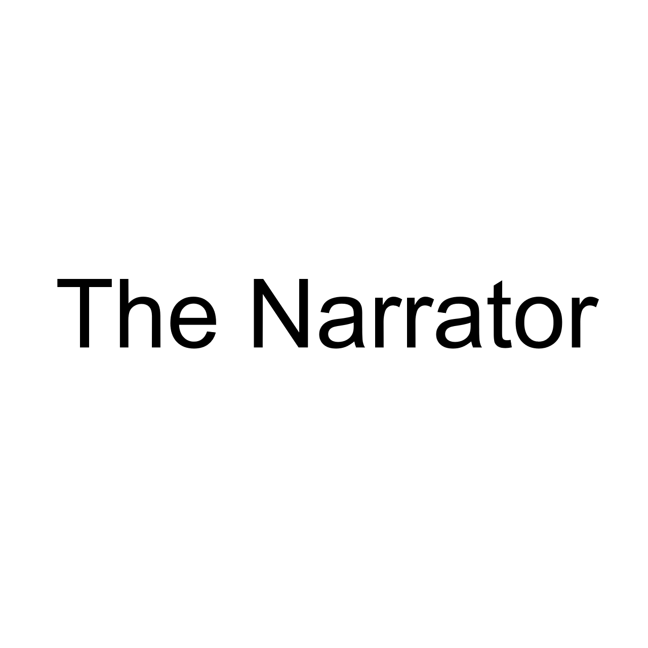 "The Narrator"