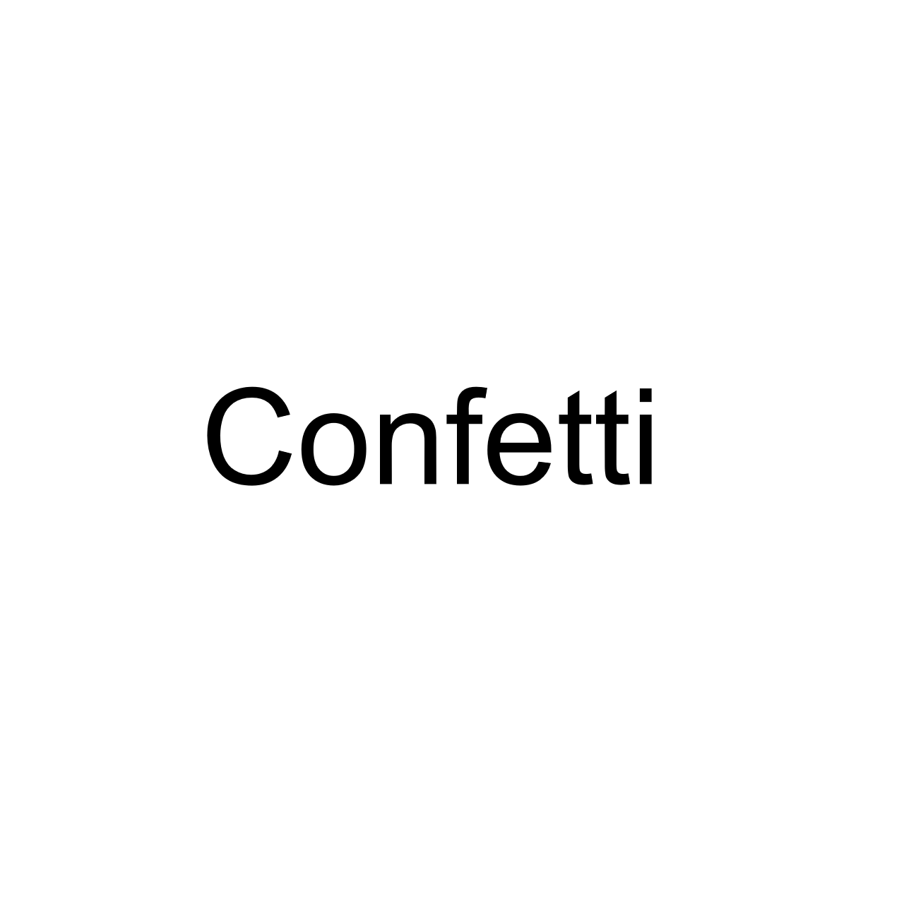 Confetti (MASCOT version)