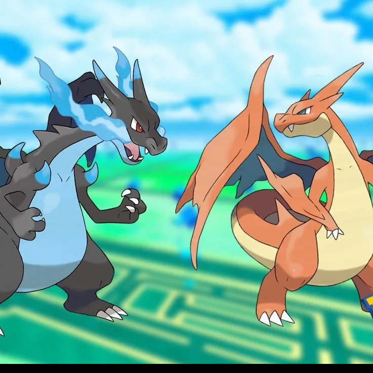 Mega Charizard X and Y