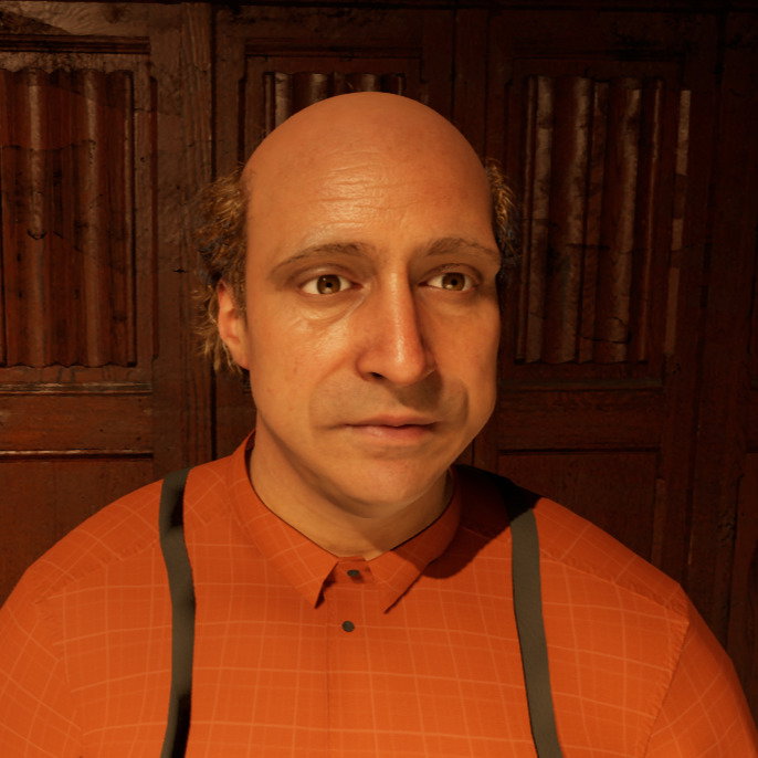 Voice Actor / Actor: Samson Payne, the gardener