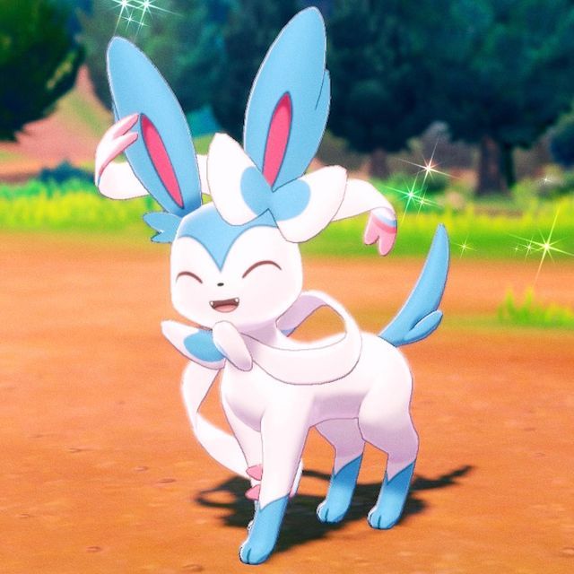 Koraina (the shiny Sylveon) 