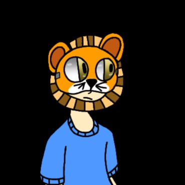 Camper (4) Leo the Human with a Lion Mask
