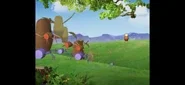 Forest animals( bat, mosquitoes,  spiders, and bear)