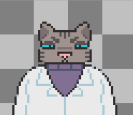 Female scientist (Boss)