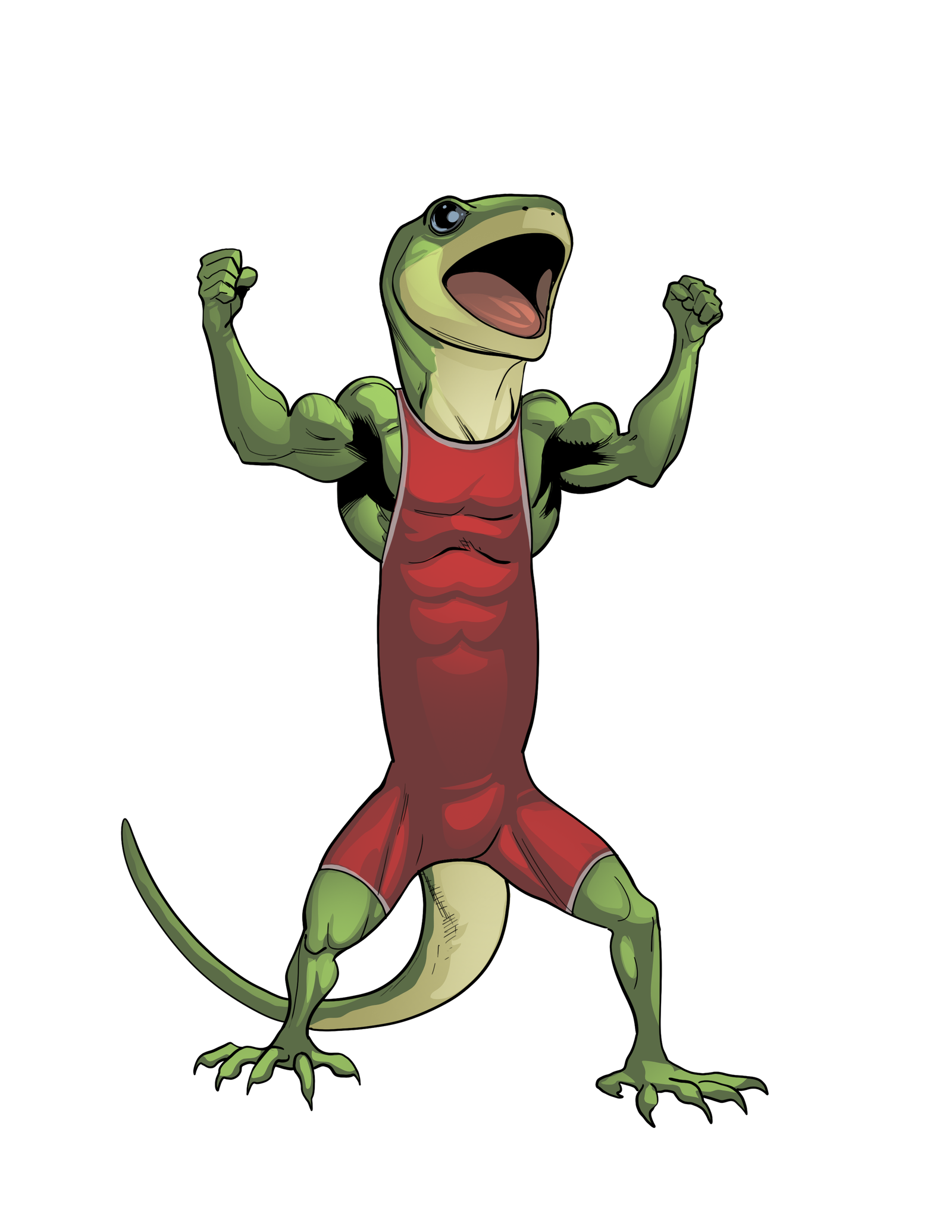 Gecko Roman Wrestler